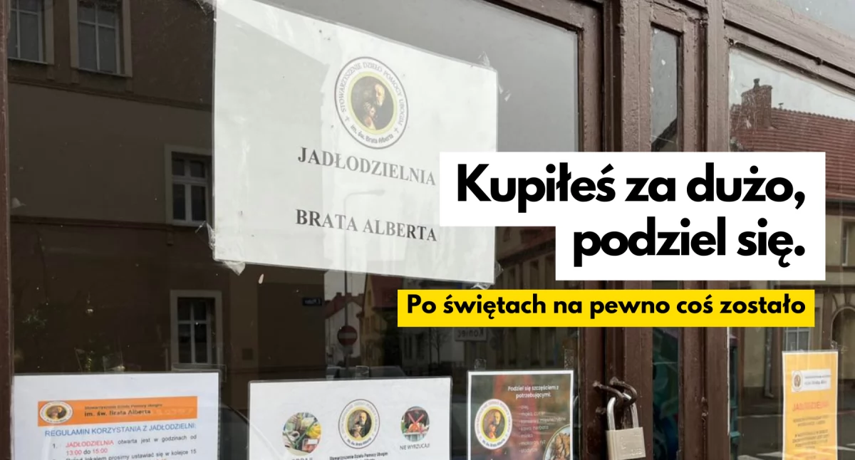 Więcej jedzenia, niż miejsca w lodówce? Tu się podzielisz