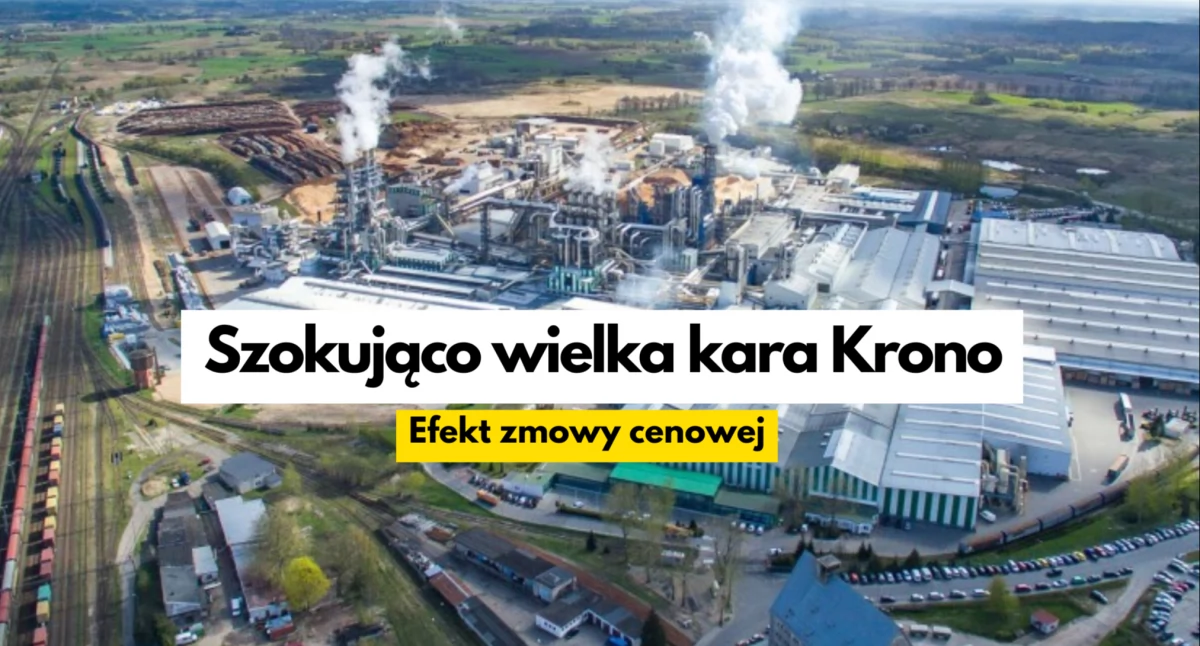 Kronospan głęboko sięgnie do kieszeni. Udowodniona zmowa cenowa