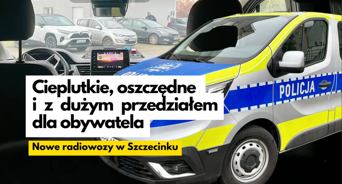 Poświęcone, gotowe do akcji. Nowe radiowozy w szczecineckiej policji