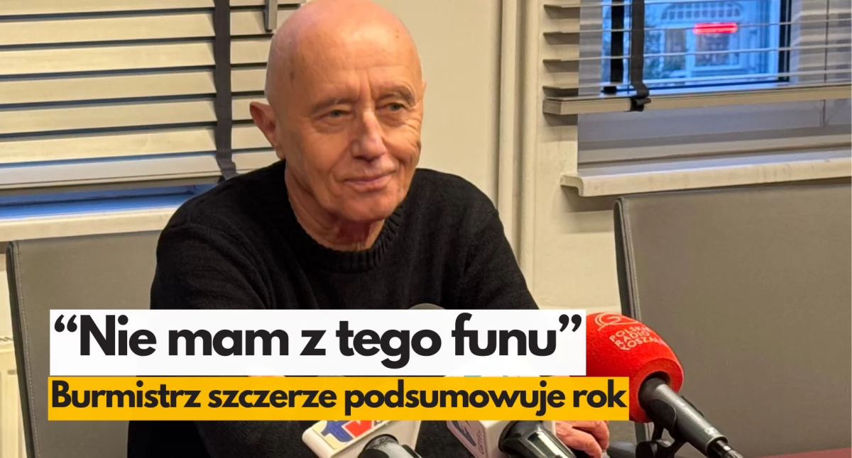 Patologia, CBA i nowe inwestycje. Burmistrz podsumowuje rok
