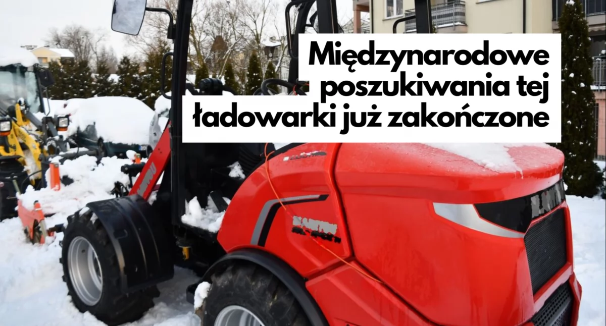 Zaginiona niemiecka ładowarka zaparkowała w Szczecinku