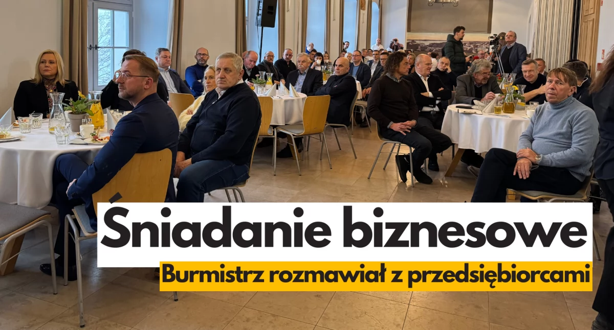 Biznes szczecinecki zjadł razem śniadanie