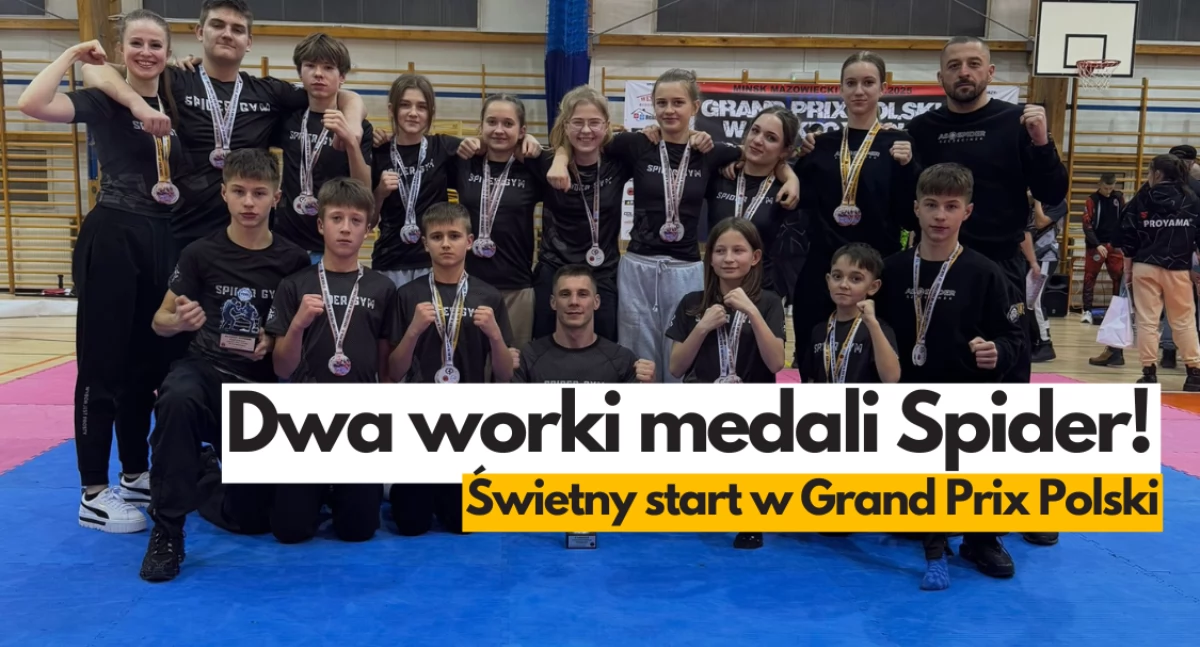 Akademia Sportów Spider ma 37 medali!