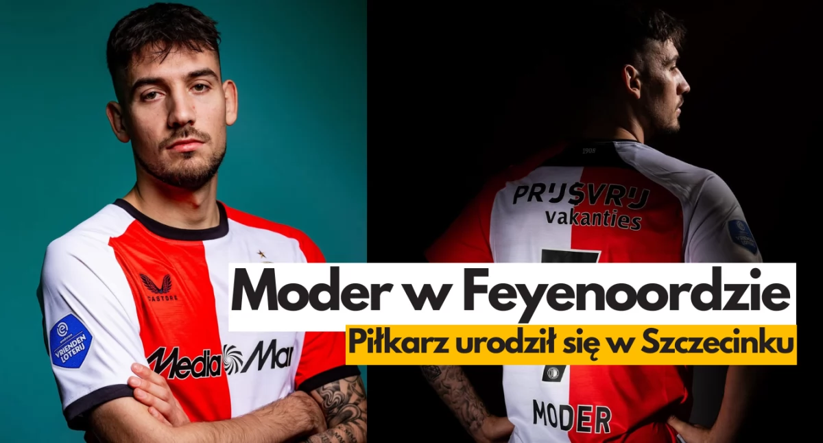 Jakub Moder zagra w Feyenoordzie Rotterdam