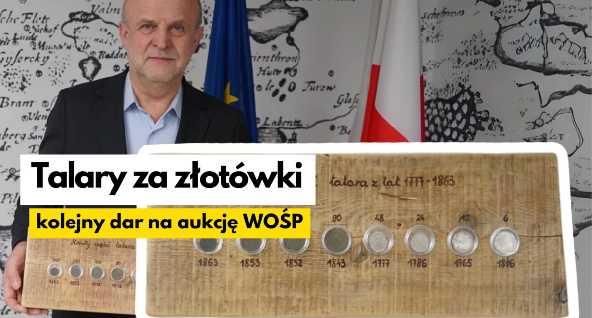 Kto da więcej? Starosta stawia talary