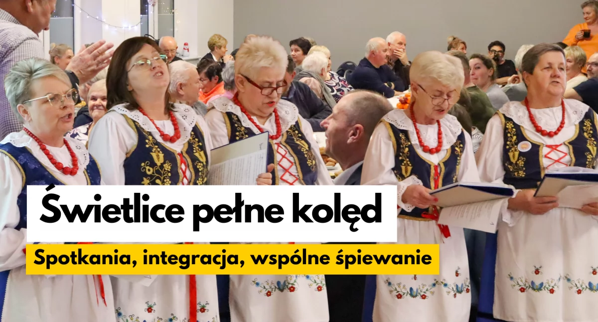Gminne świetlice pełne kolęd. Po sąsiedzku
