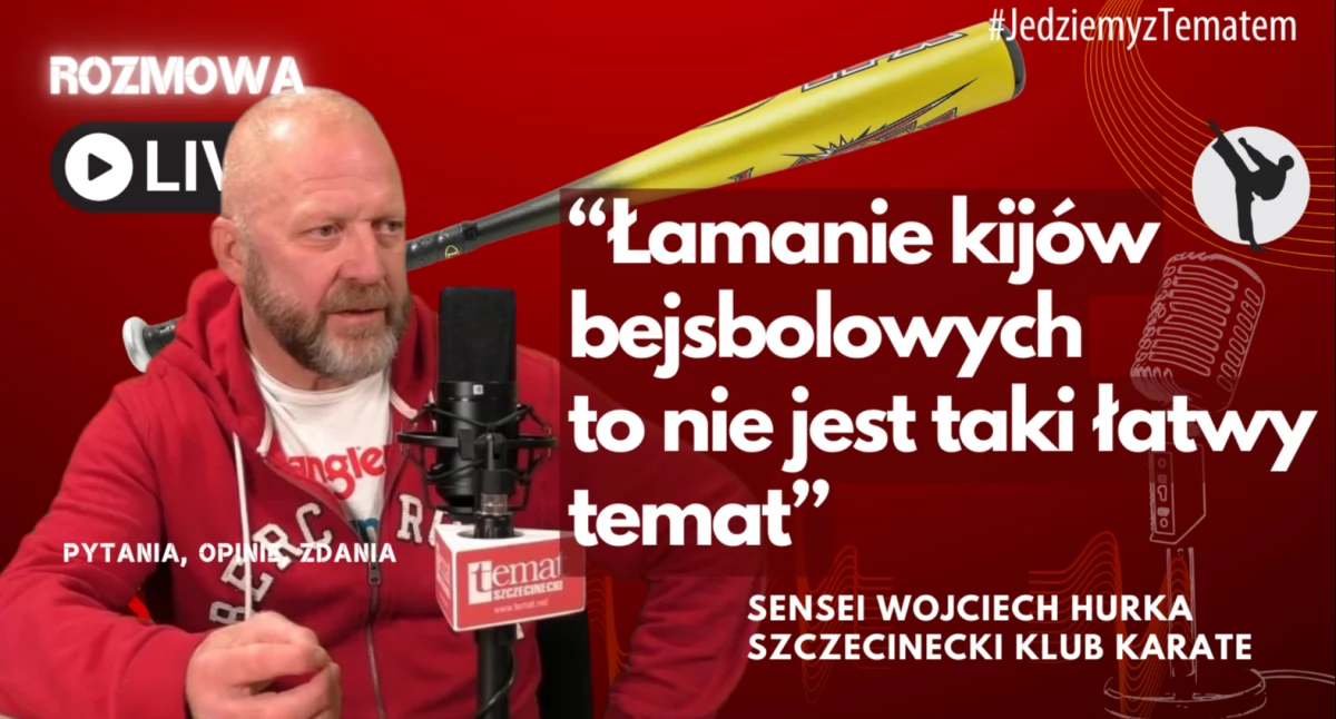 Wojciech Hurka. Medale, plany i… kij bejsbolowy
