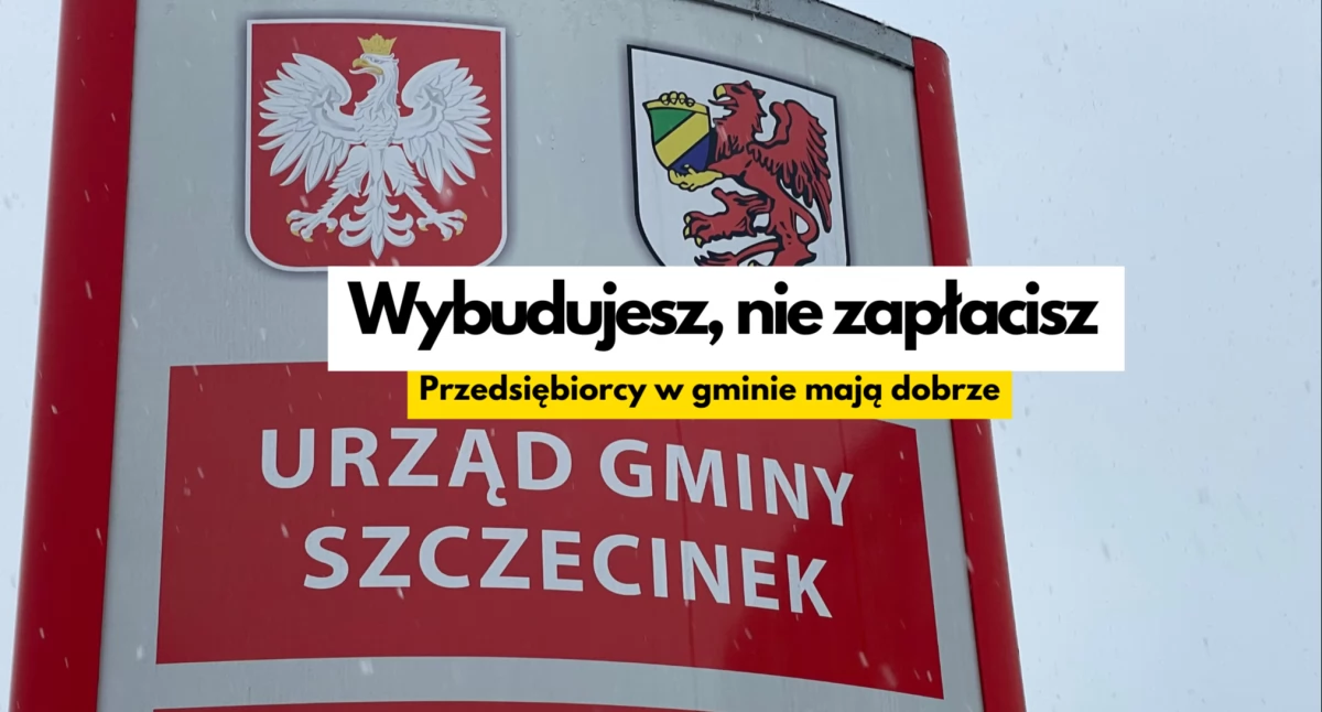 Gmina Szczecinek zwalnia przedsiębiorców. Na trzy lata