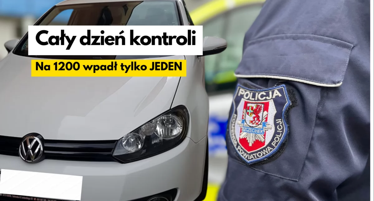 Tylko jeden przekroczył normę. Policja surowa dla nietrzeźwych kierowców