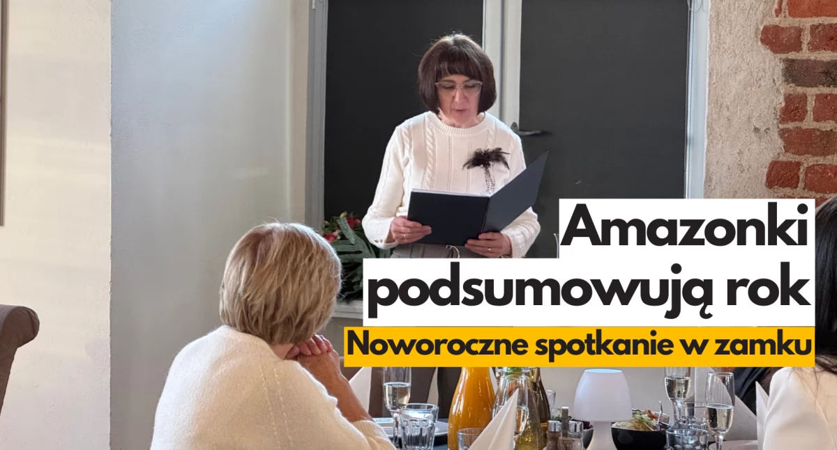 Szczecineckie Amazonki podsumowały rok. „Nie wolno się wstydzić choroby”