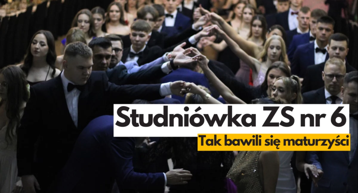 Tak na studniówce bawił się ZS nr 6!