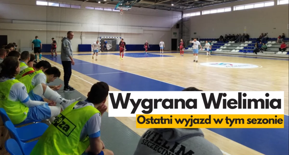 Wielim Szczecinek wygrywa ostatni wyjazdowy mecz