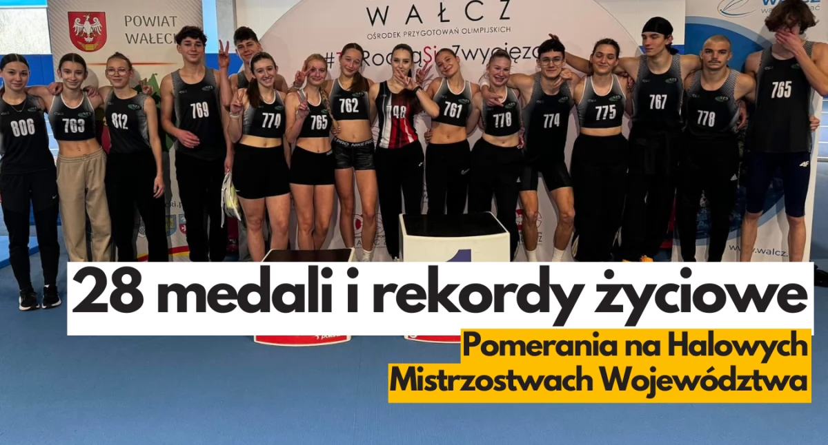 Worek medali Pomeranii Szczecinek!