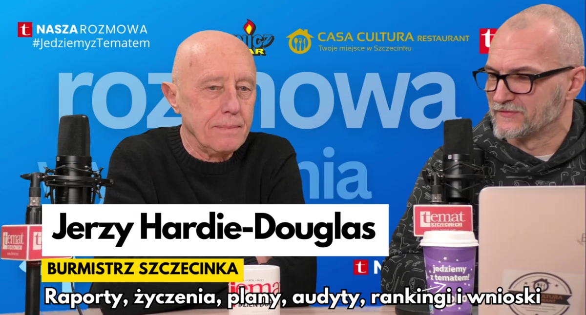 Raporty, życzenia, plany, audyty, rankingi i wnioski. Burmistrz Jerzy Hardie-Douglas