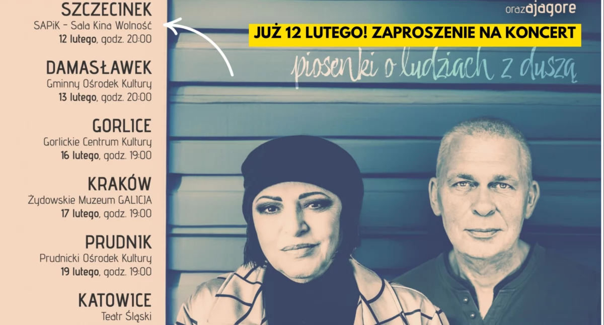 To już pojutrze. Muzyka i słowa z duszą. Łobaszewska i Nowak na jednej scenie