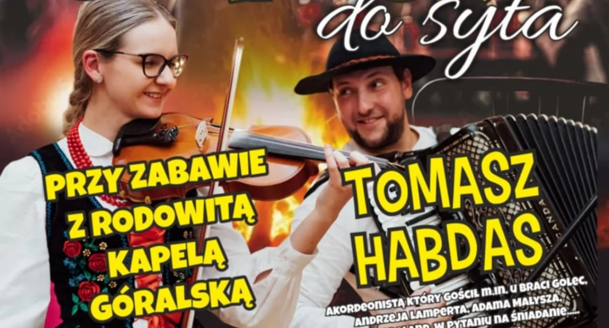 Pod Tatrami? Nie, bo w Sporem. Biesiada góralska, szykujcie się
