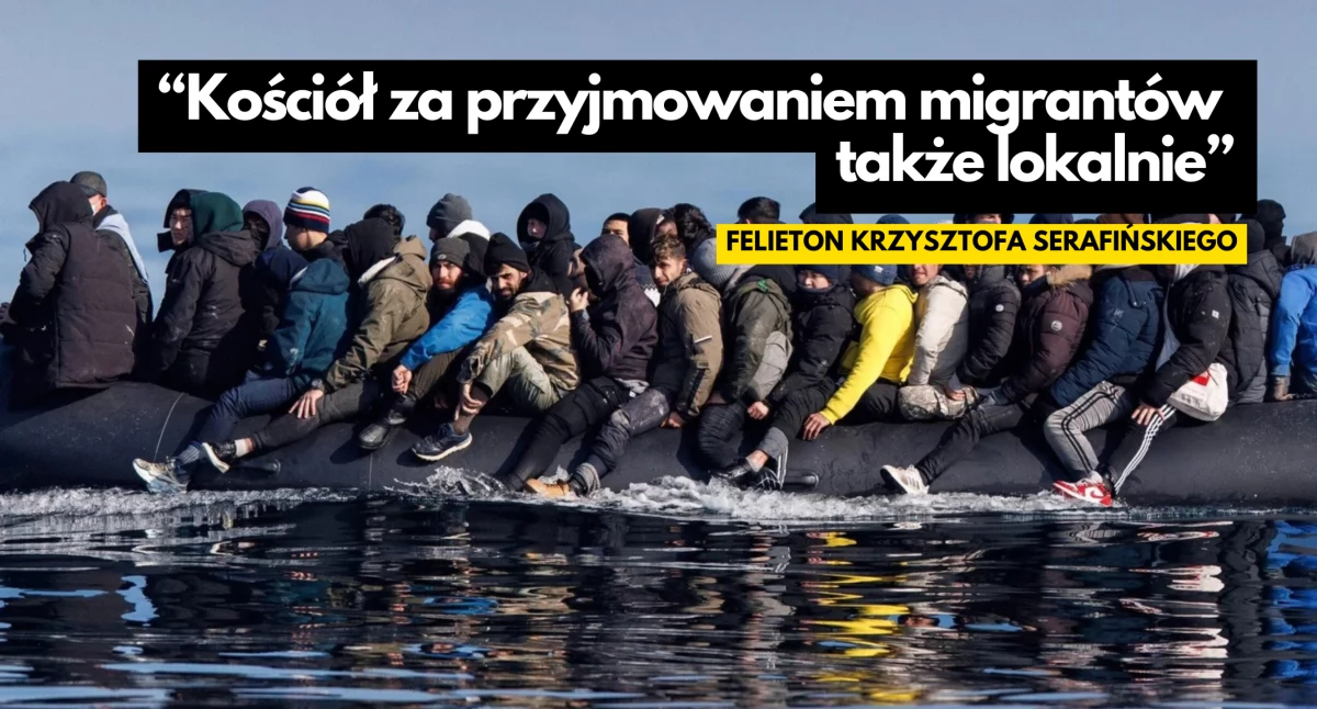 K. Serafiński: Kościół za przyjmowaniem migrantów także lokalnie