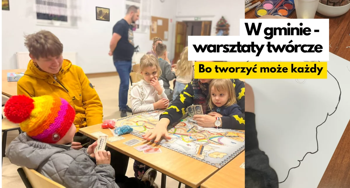 Twórcze warsztaty w Gminie Szczecinek