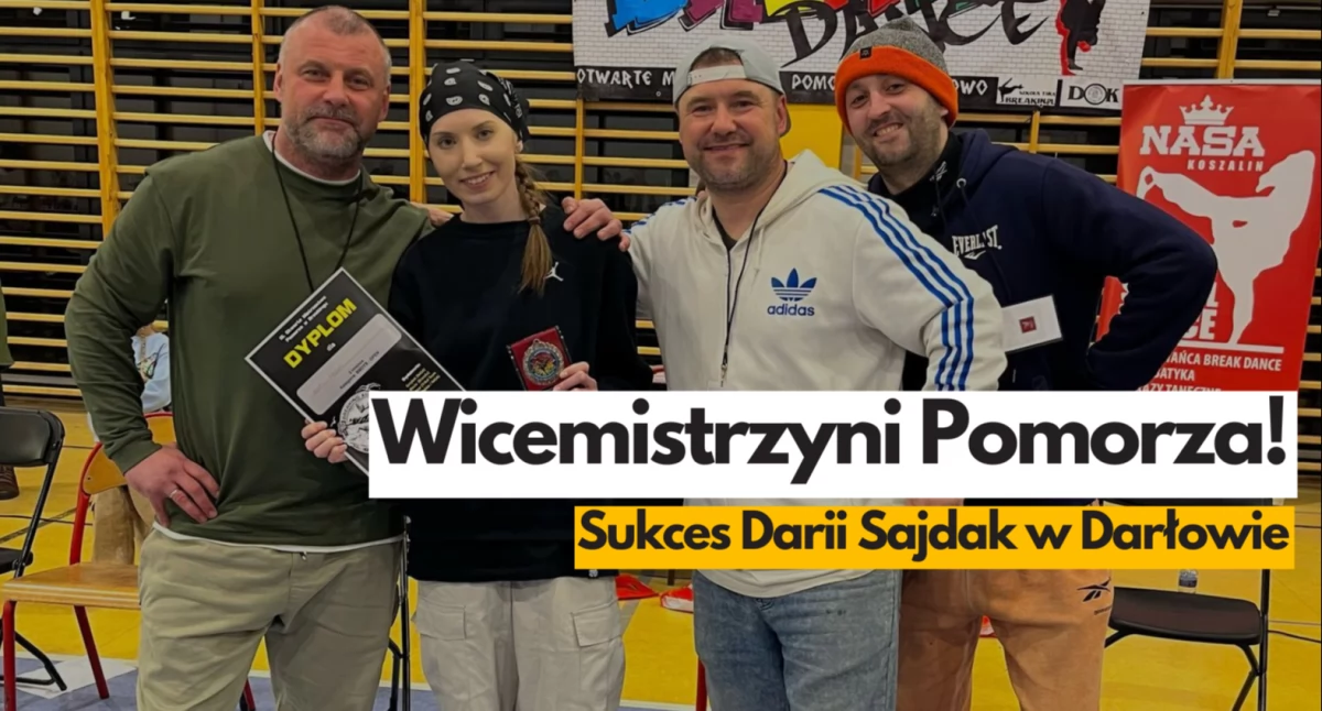 Daria Sajdak ze srebrnym medalem w Breakingu!