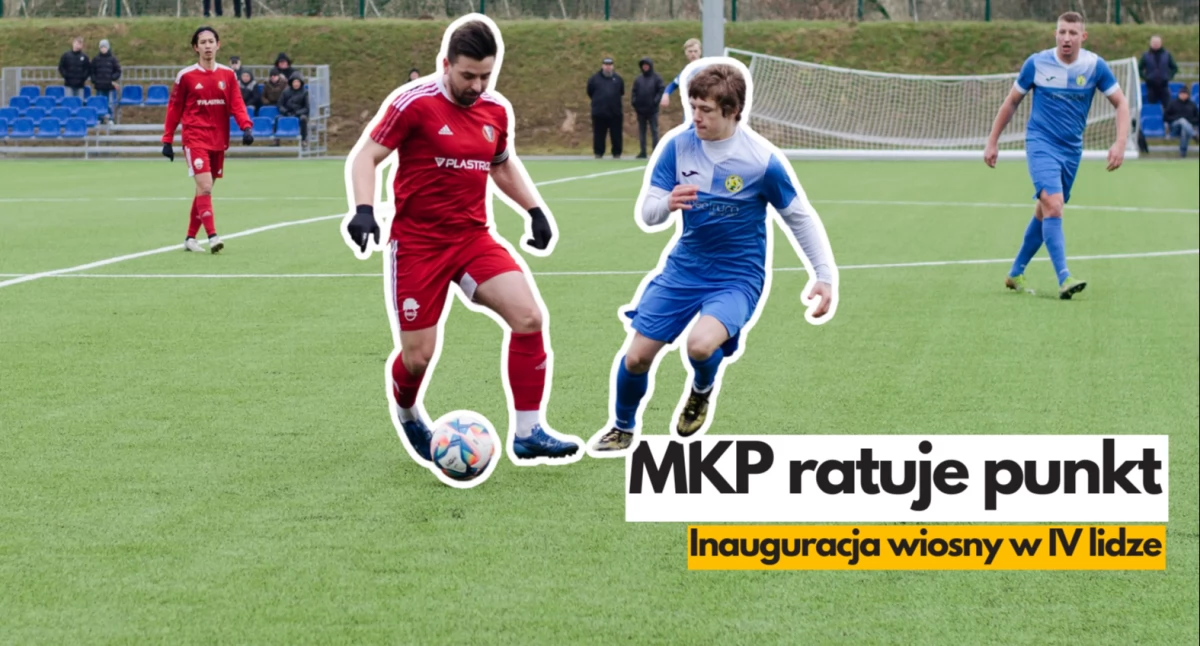 Szalona końcówka meczu i remis MKP Szczecinek