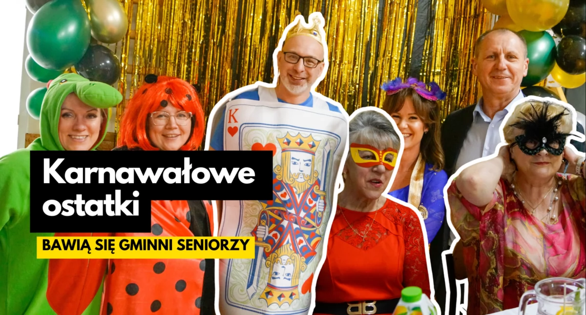 Karnawałowe klimaty w Klubie Senior+ w Parsęcku