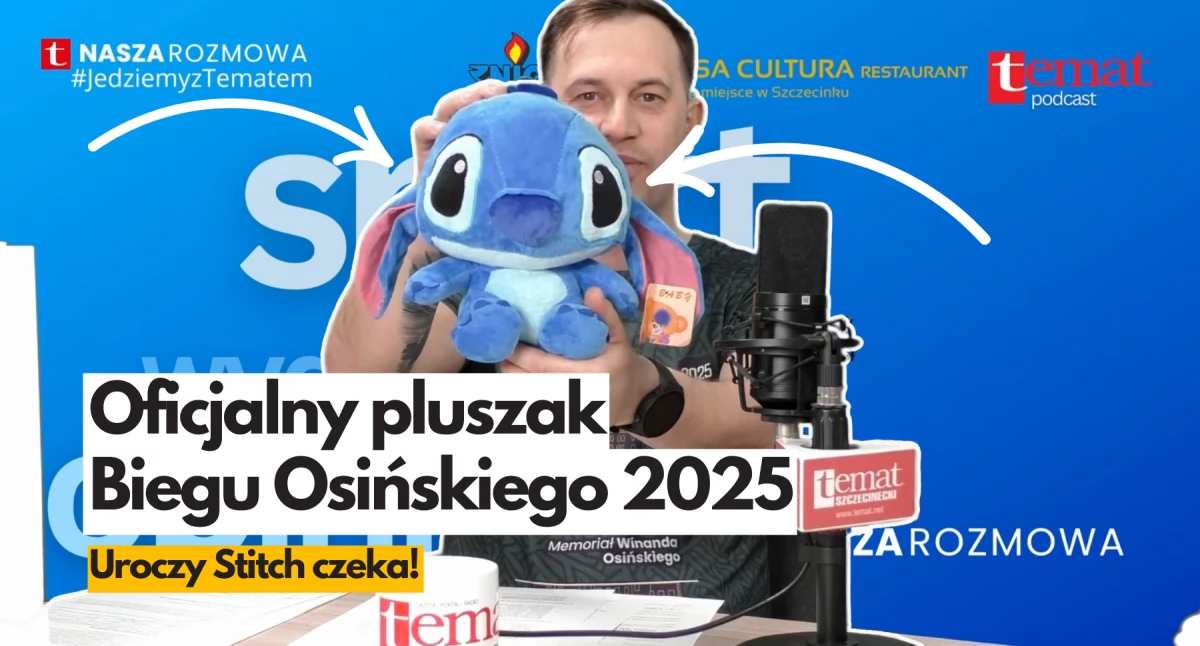 Maskotką dziecięcą tegorocznego „Osińskiego” jest fioletowy kosmita. Dzieci go kochają