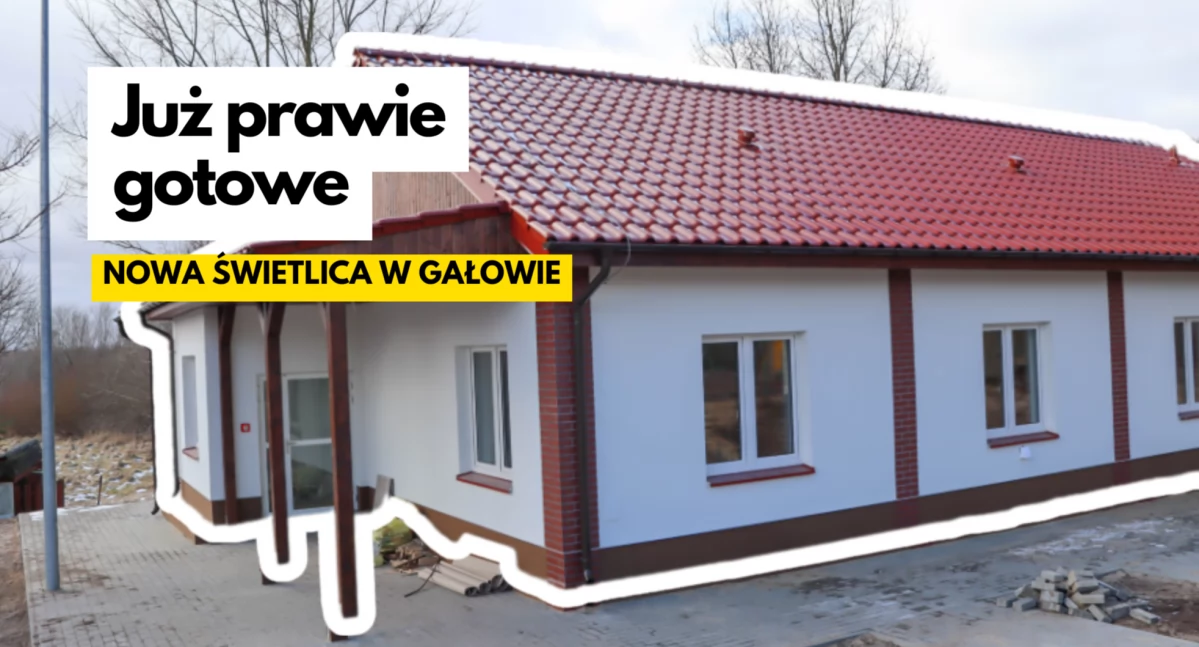 Gałowo. Miejsce do warsztatów i na potańcówki już gotowe