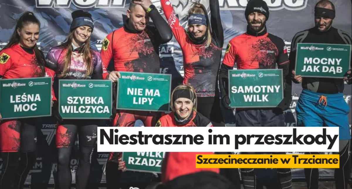 Bieg i przeszkody. OCR&Ninja Szczecinek w Trzciance