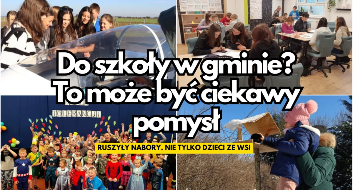 Do jakiej szkoły posłać dziecko? Bo te w gminie także zapraszają