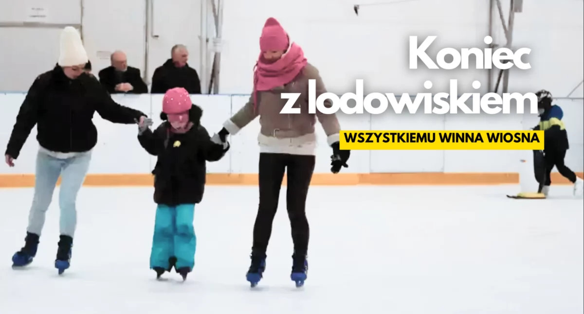 Lodowisko znów za friko. Powodem wiosna