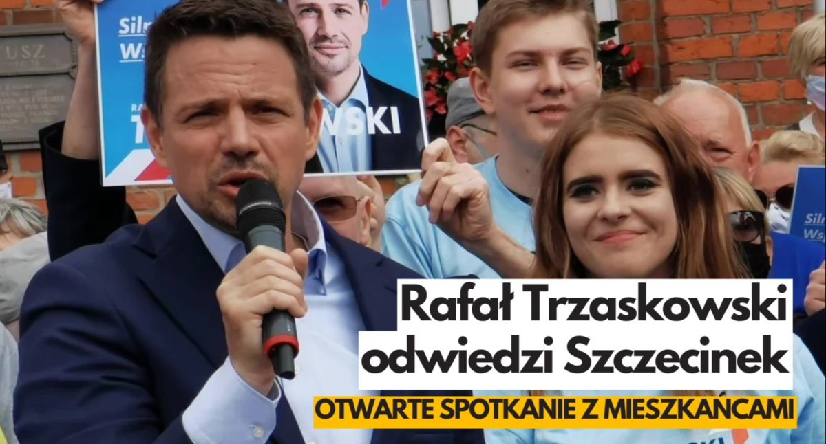 Rafał Trzaskowski przyjeżdża do Szczecinka