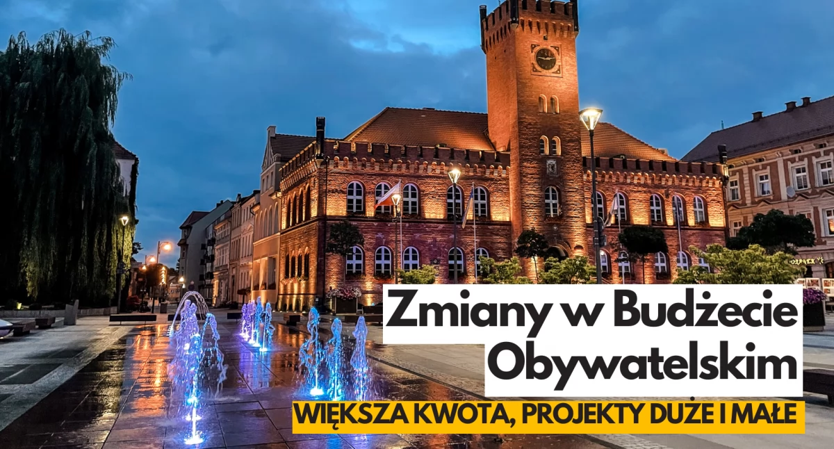 Budżet Obywatelski w Szczecinku czekają zmiany