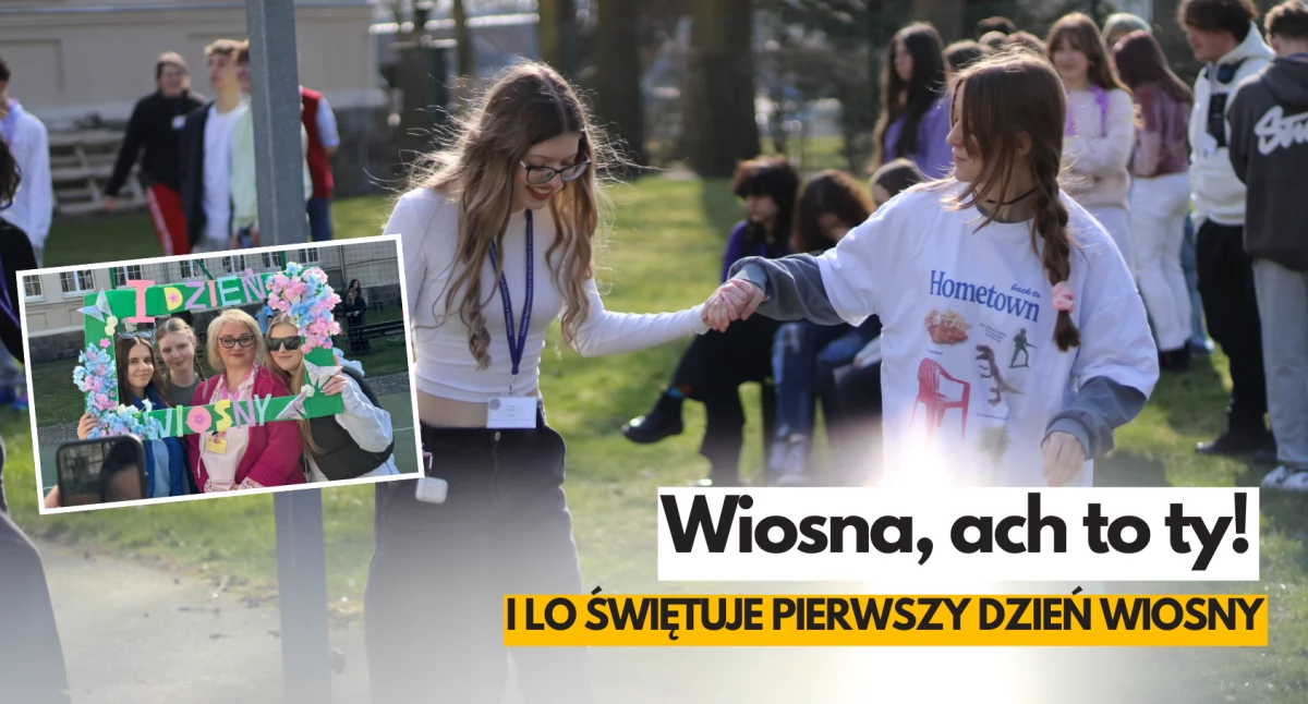 Nie poszli na wagary, tańczyli belgijkę i sadzili kwiatki