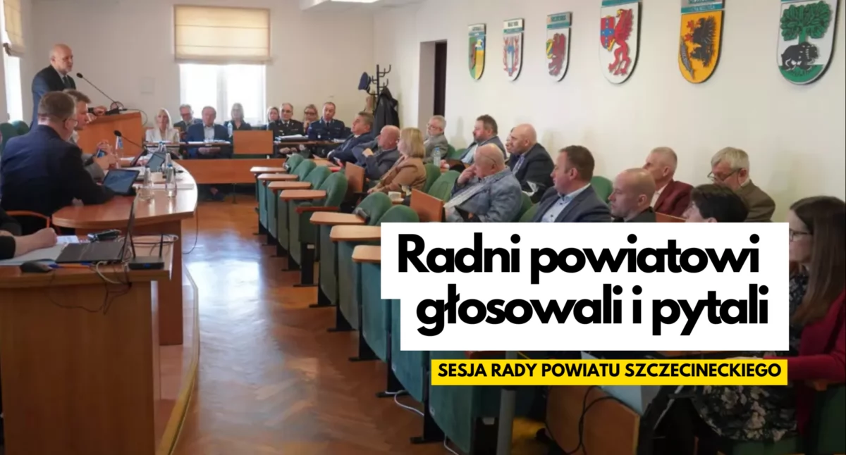 Bezpieczeństwo, budżet i bon na laptopa. O czym debatowali radni powiatowi?