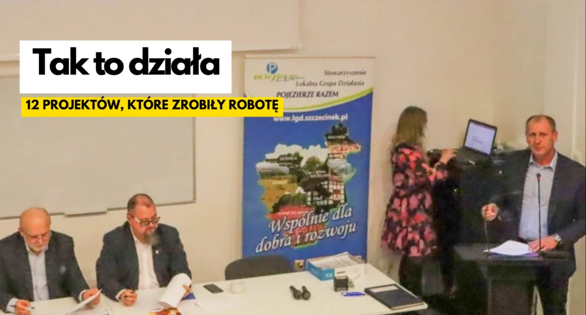 Pomysł, dofinansowanie, działanie. I tak 12 razy