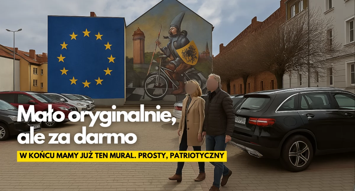 Po cichu, ale już jest i cieszy oko. Nowy mural [aktualizacja]