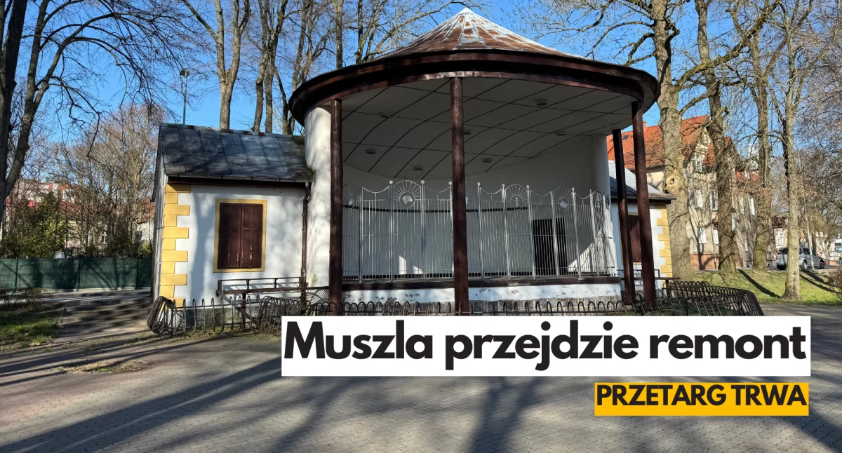 Muszla Koncertowa na nowo. Będzie remont