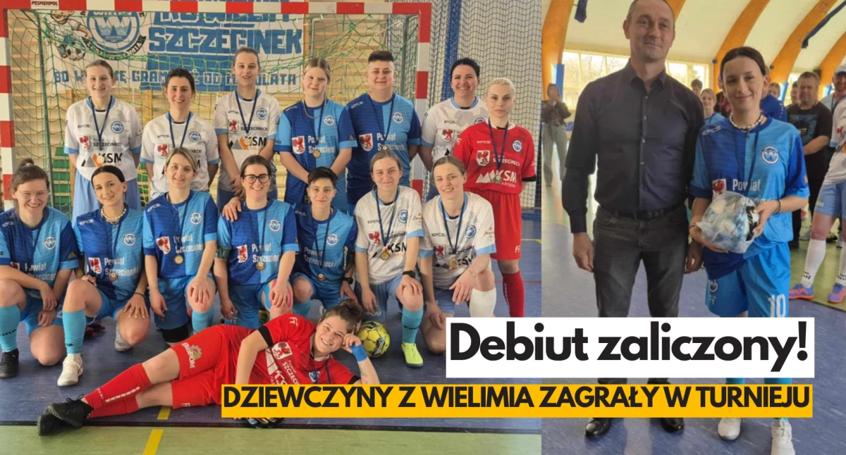 Dziewczyny z Wielimia już po pierwszym turnieju