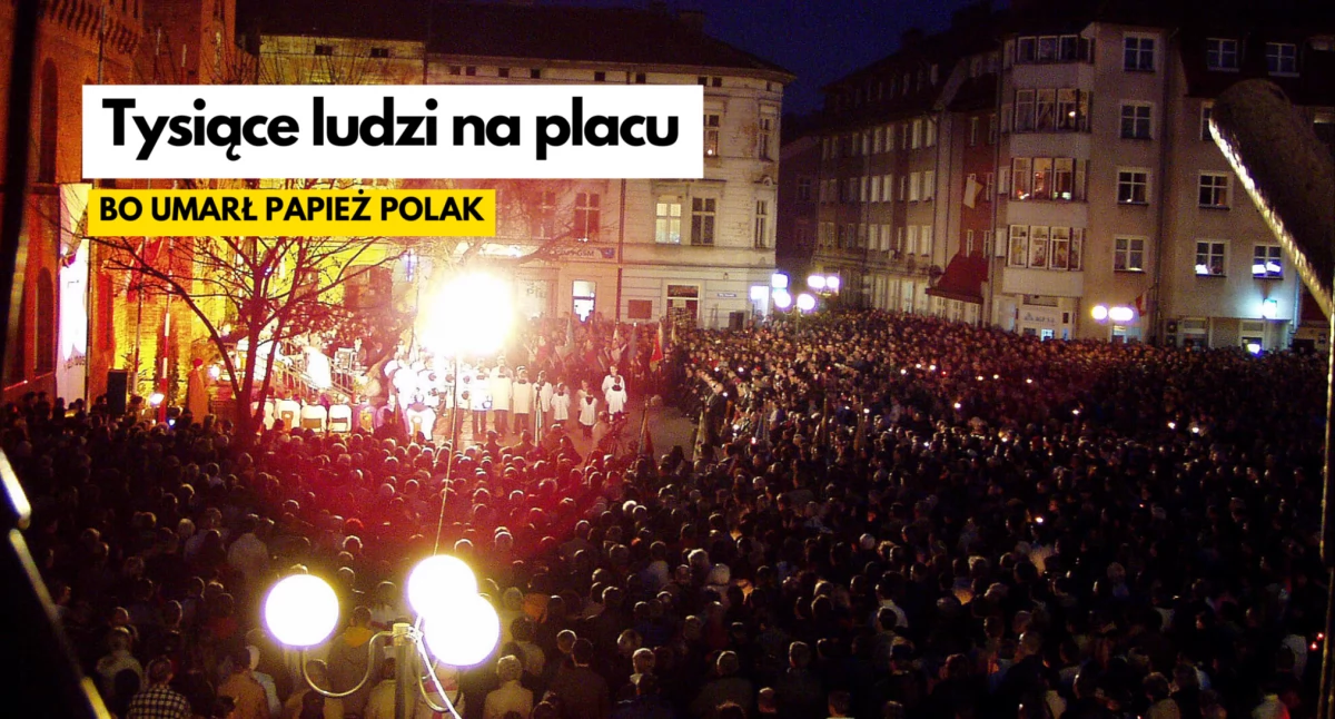 20 lat temu całe miasto zamarło w milczeniu. Tysiące osób na placu Wolności