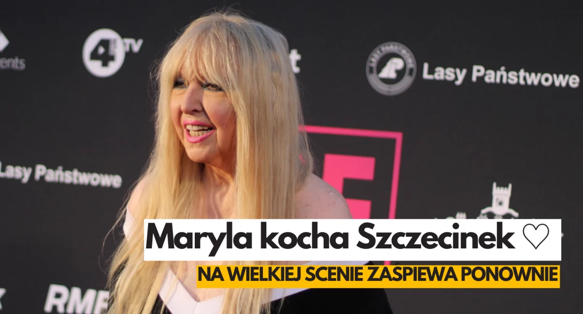 Maryla Rodowicz kocha Szczecinek. Znowu posłuchamy „Małgośki”