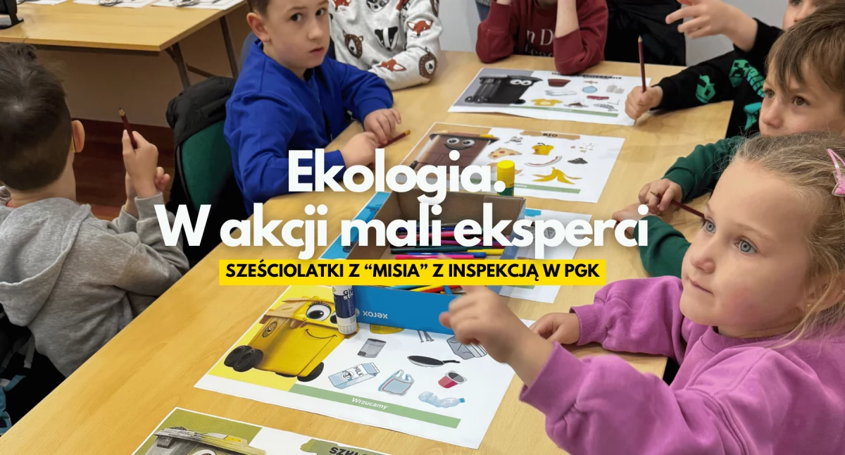 Przedszkolaki ciekawe ekologicznych rozwiązań. Z wizytą w PGK Szczecinek