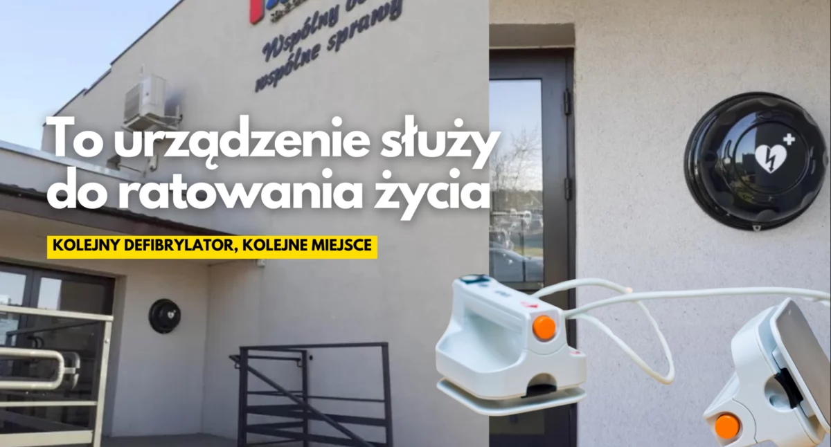 Kolejny defibrylator w Szczecinku. Jesteśmy jednym z najlepiej wyposażonych miast