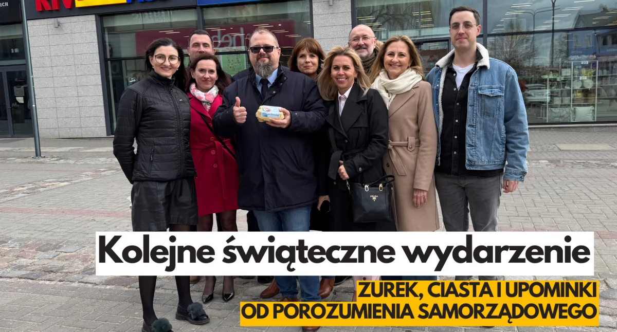 Wielkanocne życzenia i spotkanie z mieszkańcami. Porozumienie Samorządowe zaprasza w sobotę