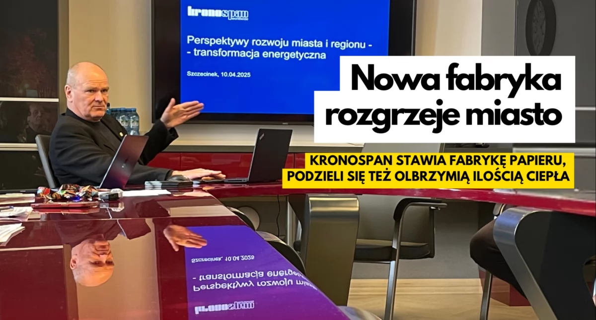 Fabryka papieru, fabryka ciepła. „Szczecinek dostał swoją szansę”