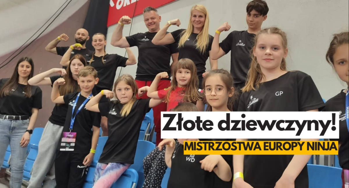 Złote medale szczecinecczanek na Mistrzostwach Europy Ninja