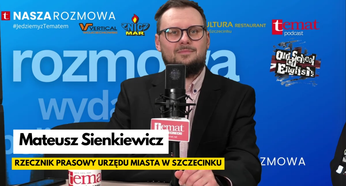 Osiedla, podatki, parkomaty, migranci. Mateusz Sienkiewicz, rzecznik Urzędu Miasta Szczecinek