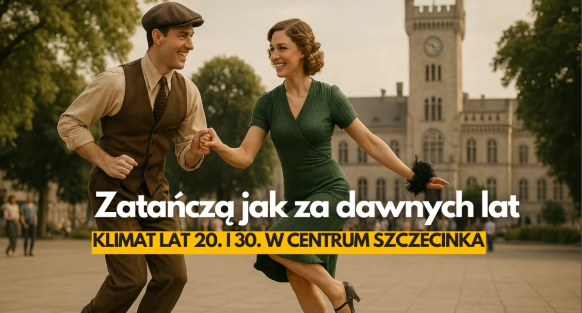 Wyjątkowy klimat lat 20. i 30. Zatańczą w samym centrum miasta
