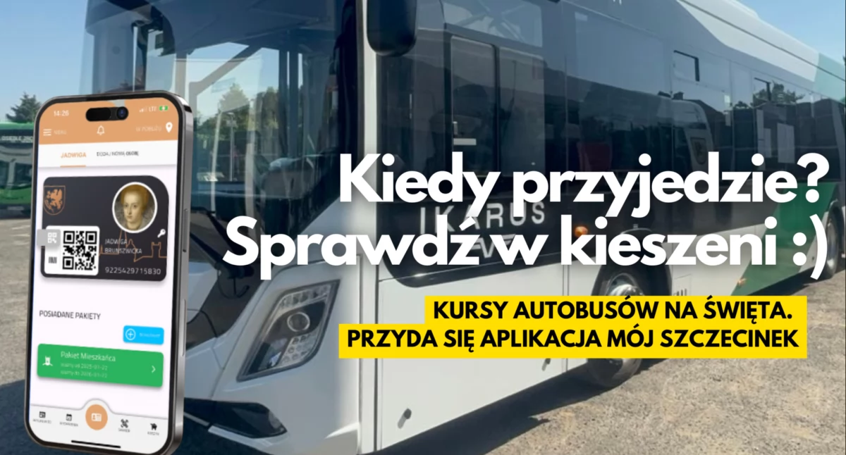 Kursy autobusów w święta? Po raz pierwszy sprawdź w miejskiej apce