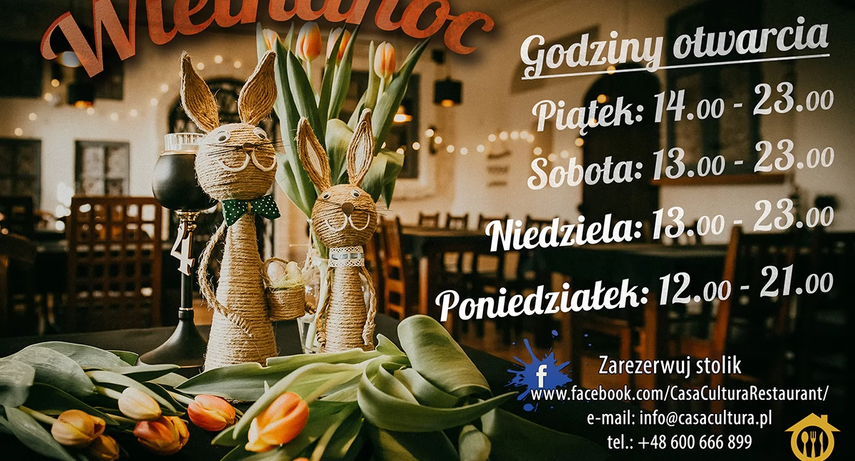 Wielkanoc w Casa Cultura. Rodzinna atmosfera i dobry smak