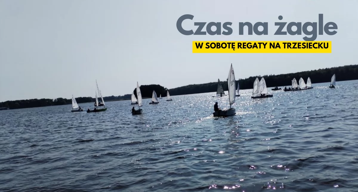 Żagle na Trzesiecku. „Orlę” otwiera sezon regatami